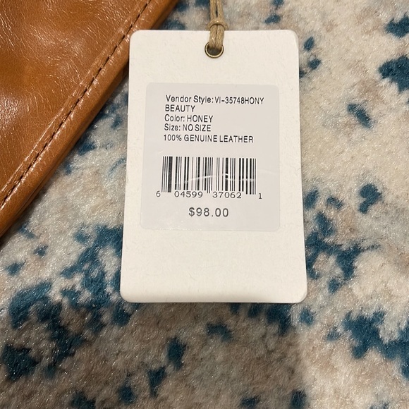 Hobo tan leather bag - Picture 6 of 9